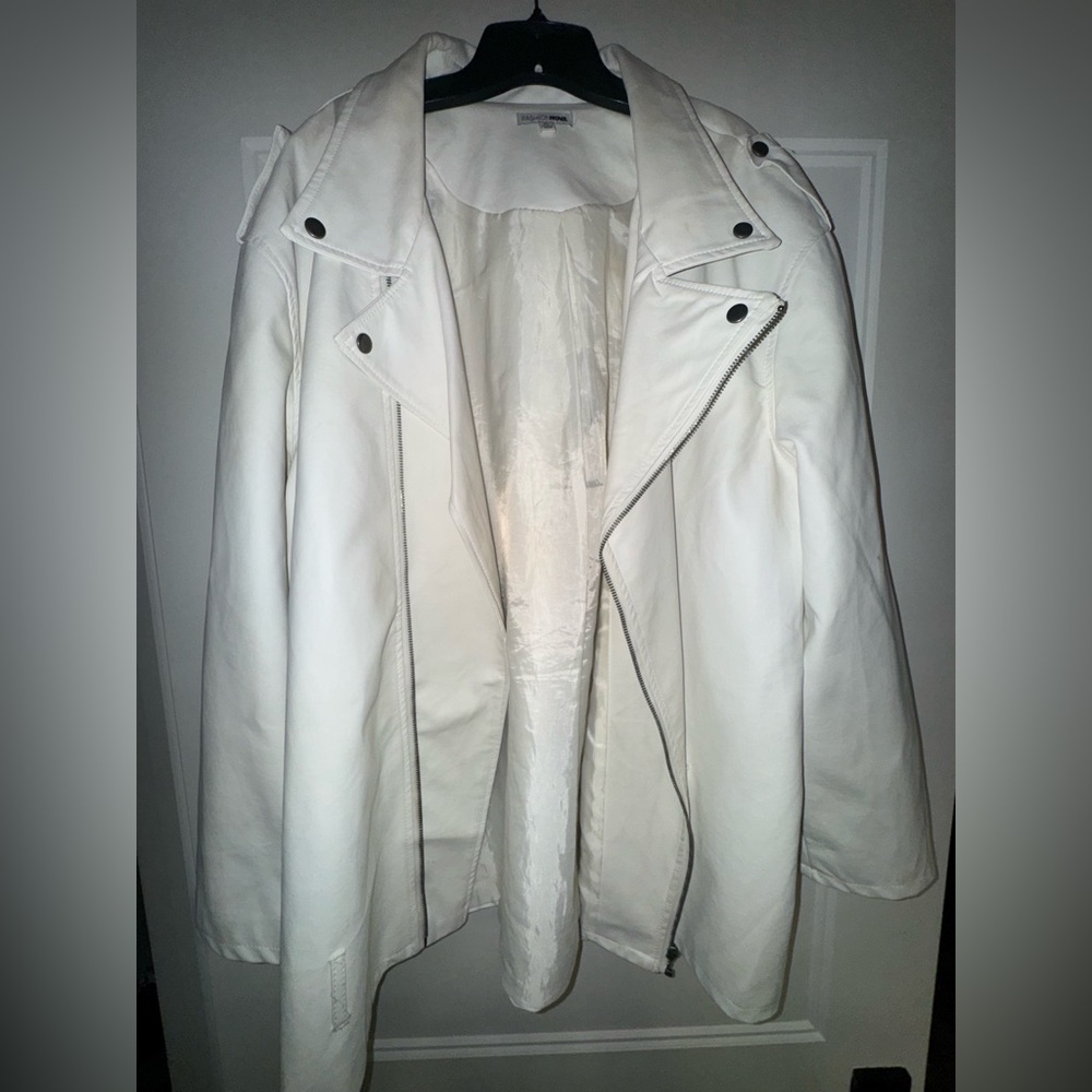 Fashion Nova Vegan leather jacket